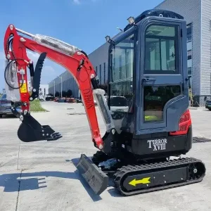 TYPHON TERROR XVIII Prestige 2 Ton Mini Excavator KUBOTA D902 Diesel Engine USA with 12 attachments