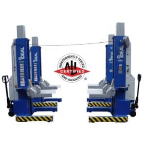 iDEAL MSC-18K-X-472 Mobile Column Lift, Four Column Set, 72,000 lbs. ALI Certified