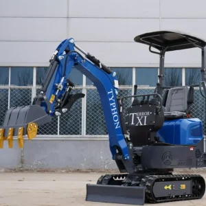 TERROR XI Mini Excavator 1 Ton Digger 13.5hp Gas Tracked Crawler B&S EPA Engine