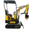 AGT 13.5 HP B&S 1-ton Mini & Small Excavator Micro Crawler Digger, Gasoline, With Thumb Clip For Sale | AGT-QH12