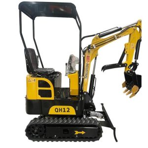AGT 13.5 HP B&S 1-ton Mini & Small Excavator Micro Crawler Digger, Gasoline, With Thumb Clip For Sale | AGT-QH12