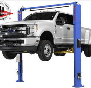 ATLAS Platinum PVL-10 ALI Certified 10,000 Lbs. Symmetric/Asymmetric Adjustable Height 2 Post Overhead Car Lift