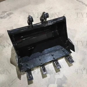 2-3.5 Ton Mini Excavator Attachment 600mm Teeth Bucket Trenching Buckets 23 inch