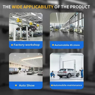 Motooltech ME Two Post Auto Lift 11000lbs Truck Hoist Lift 2- Post Car Lift - Image 6