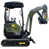 2025 4000 lb Typhon Terror XVIII Mini Excavator Rubber Track with Kubota Diesel Engine