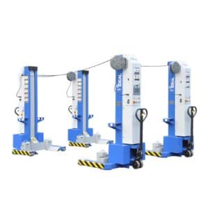iDEAL MSC-13K-B-452 Mobile Column Lift, Four Column Set, 52,000 lbs.