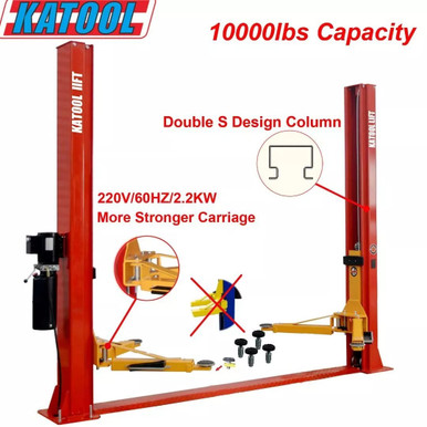 2 Post Lift Auto lift 10000lbs Auto Lift Auto Truck Hoist Super Quality Shipping - Image 5