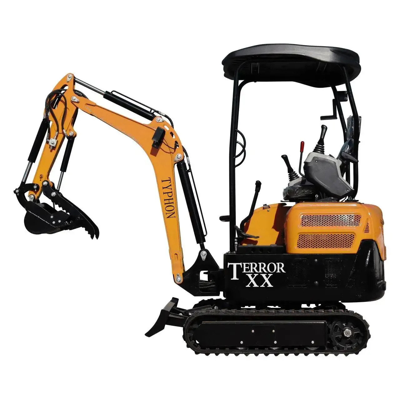 2025 4,000 lb TYPHON TERROR XX Mini Excavator Rubber Track with Kubota D902 Diesel Engine USA - Image 5