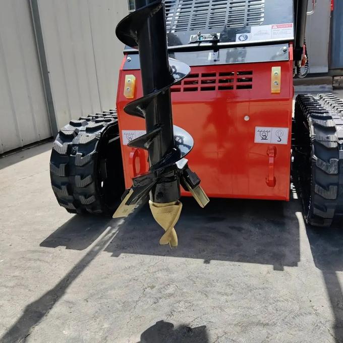 Skid Steer Loader Earth Auger Attachment - Image 5