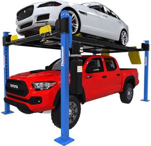 Dannmar D4-9 Package 9,000-lbs. Capacity ALI Certified Four-Post Lift Package