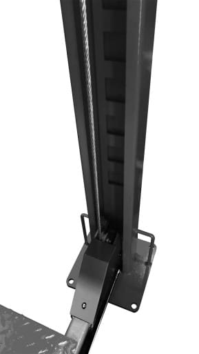 APlusLift 9,000LB 4-Post Double Deck Parking Storage Car Lift - HW-9KDP - Image 8