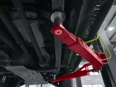 Katool 12000 Lbs Two Post Auto Lift 4HP Single Lock Release 2-Post Car Lift - Image 11