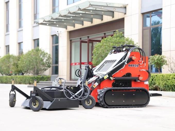 Skid Steer Loader Lawn Mower Attachment USA