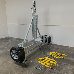 Galvanized Stand Up EZ Haul Idler