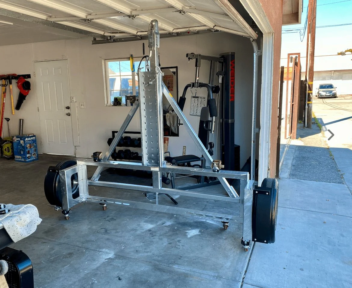 Galvanized Stand Up EZ Haul Idler - Image 16